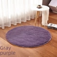 thumbnail image 5 of Alfombra redonda de lana de seda, tapete para piso, cesta colgante, silla de computadora, tapete de yoga, 5 of 5