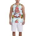 thumbnail image 6 of Rocae Funny Christmas Gnome for Men's Basketball Jersey Lightweight and Breathable Athletic Tank Top,Quick-Drying Sports Jersey 4X-Large, 6 of 9