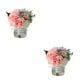 thumbnail image 2 of Yuarrent 2 pack/lote flores artificiales en jarrón aspecto realista elegante durabilidad fácil Type2 NO2, 2 of 6