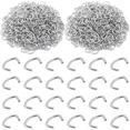thumbnail image 2 of Swpeet 1000Pcs 1/2" Galvanized Hog Rings Assortment Kit, Professional Upholstery, 2 of 5