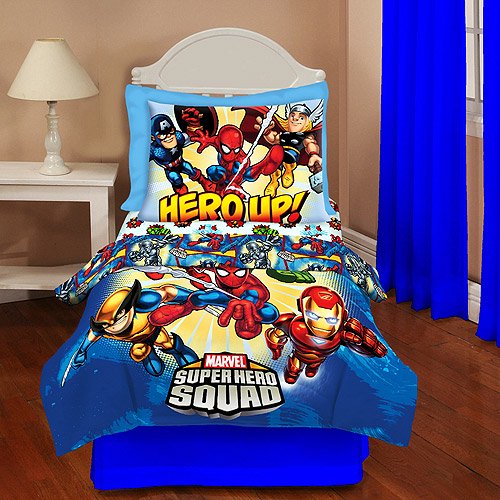Marvel Heroesmarvel Super Hero Squad Toddler Bedding Set