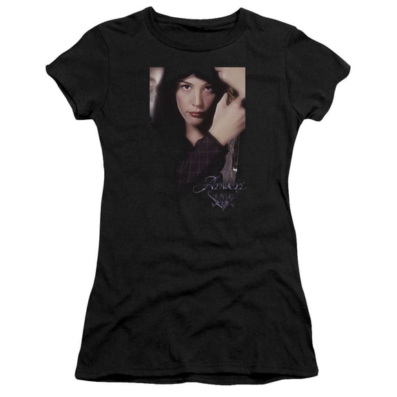 Lord of the Rings Arwen S/S Junior Women's T-Shirt Sheer Black