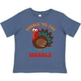 thumbnail image 3 of Inktastic Gobble Wobble Turkey Boys or Girls Toddler T-Shirt, 3 of 5