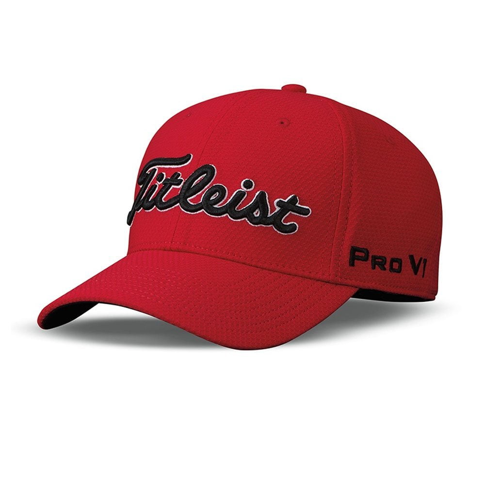 red titleist visor