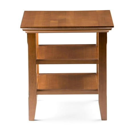 Photo 1 of *different color* 19" Normandy Solid Wood End Table Black - WyndenHall