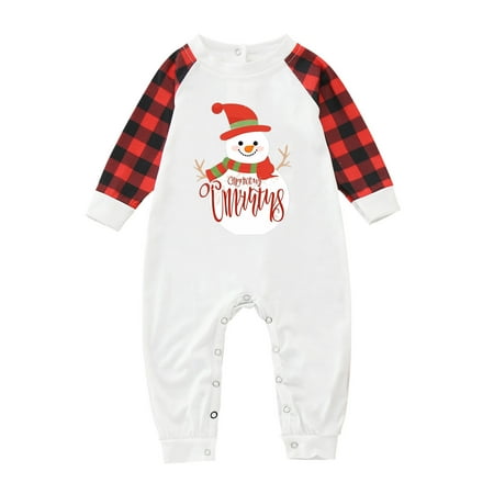

Newborn Sleepers Baby Boy Baby Onesie Sleep and Play Crawl suit print onesie set Red 18M