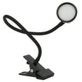thumbnail image 3 of Reading Light, Gooseneck Clip Reading Light Eye Protection  For Repairmen For Indoor Lighting For Salon For Reading Enthusiasts Black, 3 of 8