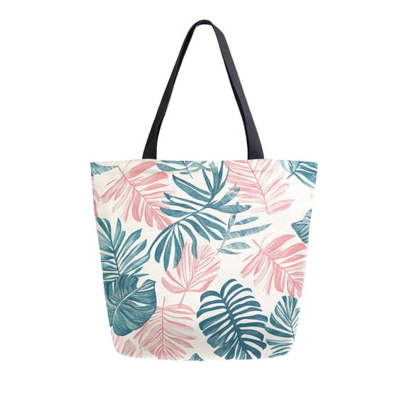 DIXRUYEE Tote Bag Women Weekender Travel Bag Shoulder Handbag Tropical Symphon Printed