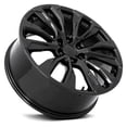 thumbnail image 3 of 22x9" Size Fits FR 203 For GMC for Denali 12 Spoke Gloss Black Wheel - 6x5.5" Bolt-Pattern - 28mm Offset - 78.1mm Hub-Size, 3 of 4