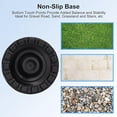 thumbnail image 3 of 2-Pc Rubber Cane Heads, Self-Standing Four-Legged Cane Pads, 3/4 Inch Walking Cane Heads, Black, Sturdy And Durable, For Walking Canes, Safety Canes ,Other Accessories For The Elderly., 3 of 7