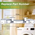 thumbnail image 4 of Dryer door hinge for , , , , W10208415., 4 of 5