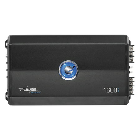 Planet Audio PL1600.2 Pulse Series 2-Channel MOSFET Class AB Amp (1,600