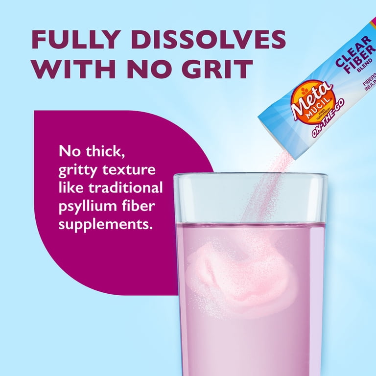 what does glp 1 liquid taste like Metamucil GLP-1 Friendly Clear Fiber Blend Stick Packs, Mixed Berry Flavor,  21 Stick Packs