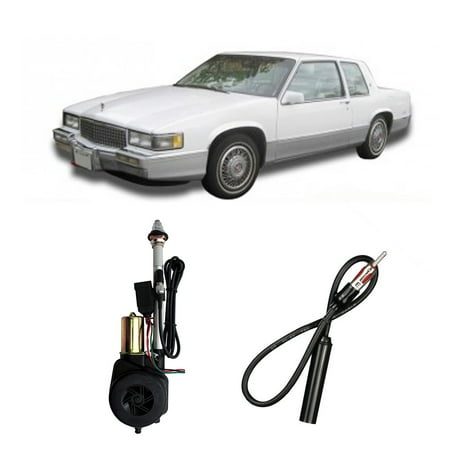 1988 Cadillac Deville - Cadillac Coupe DeVille 1988-1993 Factory Replacement Car Radio Powered Antenna