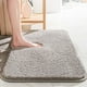thumbnail image 2 of Alfombras de baño de cocina Alfombras De Baño Suaves Alfombra De Ducha De Baño Antideslizante Absorbente De Agua Gris 60x90cm Gris 60x90cm Magideal Alfombras de baño de cocina, 2 of 6