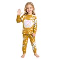 thumbnail image 6 of 6Y Tween Girls Short Sleeved Top Shorts Home Clothes Halloween Homewear Set School Pajamas Halloween Outfits For Baby Girls, 6 of 8