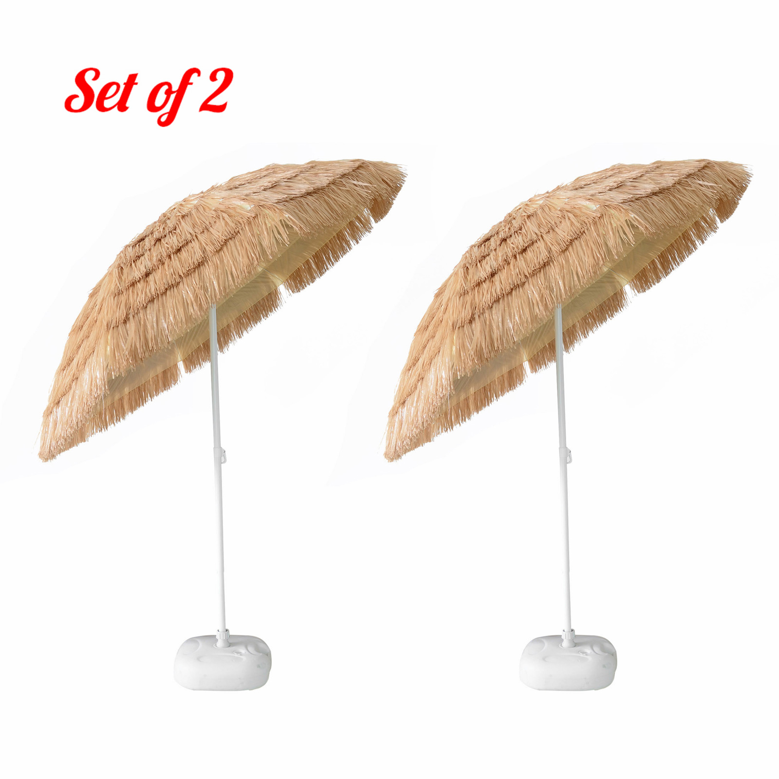 Yard Garden Outdoor Living Items 7ft Hula Thatched Tiki