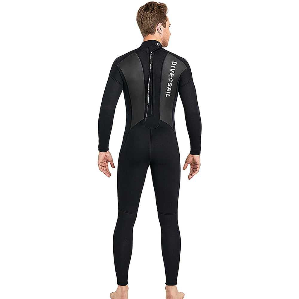 Seavenger’s 3mm Neoprene Men's Full Wetsuit Stretch Panels Logo Color Alteration 