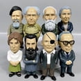 thumbnail image 2 of Nuevo en stock, figura de acción de 8-10 cm de dibujos animados de famosos líderes militares, muñeco de PVC para niños, juguete de regalo, 2 of 5