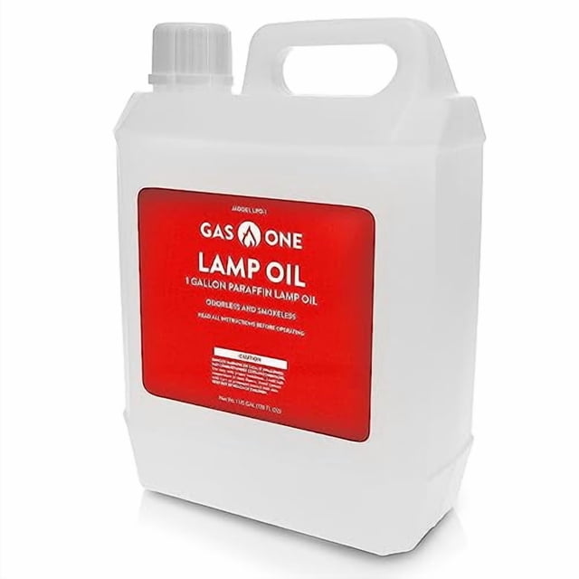 Parafina líquida Lamp Oil GasOne, 1 galón (3.785 L), transparente