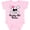 AD-Pink, variant on Inktastic Daddy's Little Rocker Skull Girls Baby Bodysuit