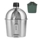 thumbnail image 1 of Juego de tazas de cantimplora militar de Acero inoxidable Abanopi 1000ml y 600ml con bolsa de cubierta verde, 1 of 7