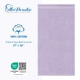thumbnail image 2 of Cotton Paradise 100% Cotton 4 Piece Turkish Bath Towel Set, Soft Plush Towels Clearance Bathroom Set, Lilac, 2 of 7
