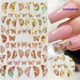 thumbnail image 2 of Calcomanía para uñas en forma de Mariposa, accesorios de manicura, bricolaje, manicura, uñas, salón, 2 of 4