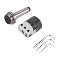 thumbnail image 1 of MT3 M12 Taper Collet Chuck Milling Arbor Adapter 2Inch Lathe Boring Head, 1 of 14