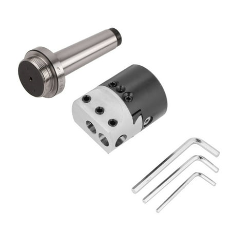 

MT3 M12 Taper Collet Chuck Milling Arbor Adapter 2Inch Lathe Boring Head