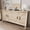 Natural, variant on Oufan  American Farmhouse Sideboard Cabinet with 4 Sunburst Design Doors & Adjustable Shelves, Boho Buffet Cabinet for Home Bar, 15.8X32X59.8 Inch