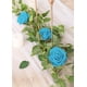 thumbnail image 5 of Flores Artificiales N&T NIETING Rosas Falsas 25 unidades Azul con Tallo, 5 of 8