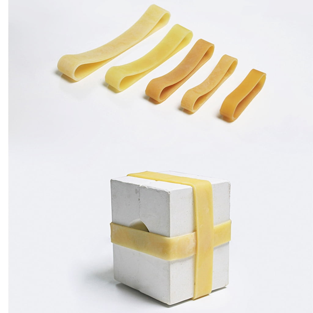 WINDLAND 14 Pcs Plasters Molds Rubber Bands Rubber Strap Elastic Rubber Wrapping Bands Ceramics Tool Pottery Tool and Supplies