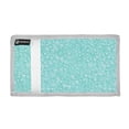 thumbnail image 2 of JIALIOU Nylon Trifold Card Wallet with ID Window Zipper Pocket for Men Women Teen Turquoise Bubbles, 2 of 7
