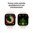 thumbnail image 3 of Apple Watch Series 11 GPS 46mm Rose Gold Aluminium Case with Light Blush Sport Band - S/M, 3 of 5