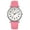 Pink, variant on Waterproof Nurse Watch for Medical Professionals, Students Women Men - Military Time Luminouse Easy Read Dial, 24 Hour with Second Hand, Colorful Silicone Band