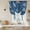 Blue, variant on Coastal Boat Ocean Balloon Curtains for Windows, Bedroom Curtains 54 Inch Length, Coastal Sea Waves Summer Tie Up Curtains Panels Thermal Insulated Bathroom Curtains Window 42"x54"