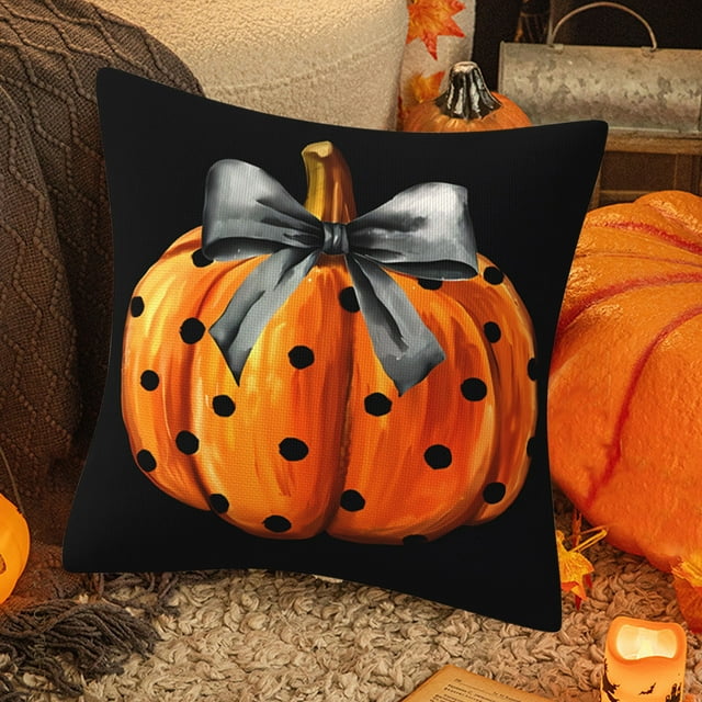 Hallowen Pillowcase Pillowcase Detachable Pillowcase Pumpkin Ghost Pillowcase Decorative Cushion Cover