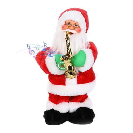

Saxophone Santa Claus Christmas Gift Doll Pendant