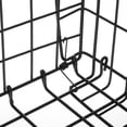thumbnail image 2 of SHISUYAN 1Pc Decorative Basket Steel Material Basket Rear Bike Storage Basket (Black), 2 of 8