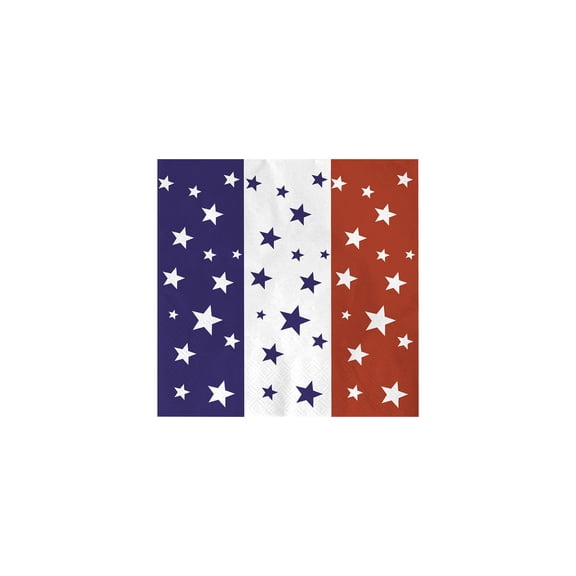 Patriotic Guest Paper Napkins Star Disposable 4th of July 250th Anniversary Hand Napkin Towels for Independence Day Party Supplies Table Decor