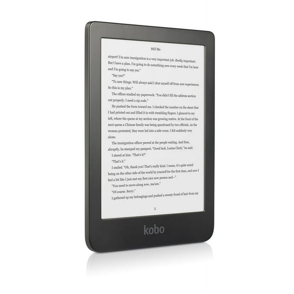Refurbished Kobo N249-KU-BK-K-EP Clara HD 6" Digital eBook Reader with Touchscreen