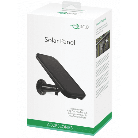 Arlo by Netgear Solar Panel for Arlo Pro and Arlo Go cameras (Model (Best Home Automation And Security System)