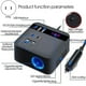 thumbnail image 2 of 300W Power Inverters 12V/24V Dc Inverter 3 USB Car Charge Battery Quick Charge Converter Accessorie., 2 of 5