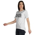thumbnail image 4 of Inkmeso scoop-neck Proudly Vaccinated Funny Tee Pro-Vaccine T-shirt For Womens, 4 of 8