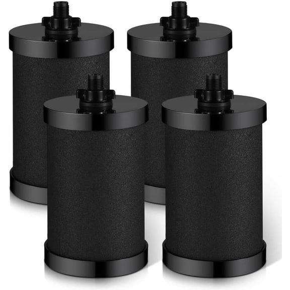 Replacement Water Filter Cartridge 4 Pack, 5000-Gallon Capacity Compatible with Alexapure Pro Water Filtration System