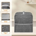thumbnail image 6 of Sinyiin Coffee Machine Dust Guard Coffee Maker Dustproof Cover with Mesh Side Pocket, 6 of 14