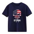 thumbnail image 5 of Babcutegg Cotton Girls Short Sleeve Tee With Playful Daddy’s Girl Graphic, Soft Round Neck Design, Lightweight And Breathable For Warm Weather Comfort Green Size 7, 5 of 5