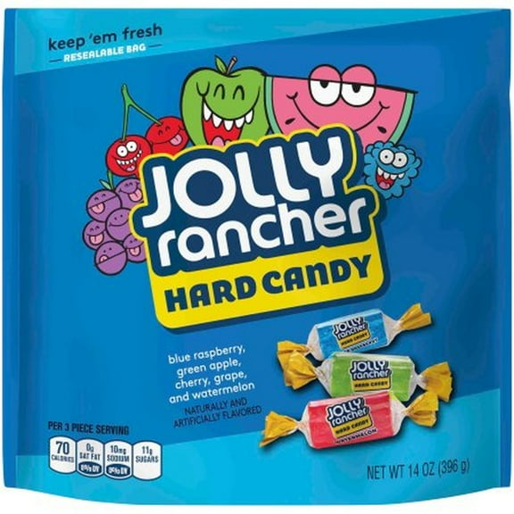 Jolly Rancher Fruit Hard Candy (Pack of 6)