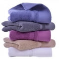 thumbnail image 2 of NEW PROMOTION!Ultra Soft Extra Large Hand Towels 14x30 100% Pure Cotton - Luxurious Rayon Trim - Ideal for Daily Use, 2 of 6